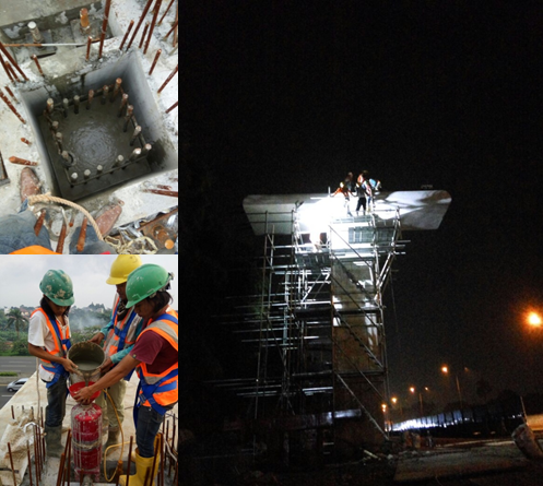 Pier Head Shimming & Grouting